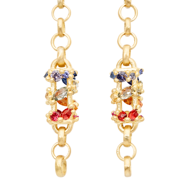 Rainbow Cece Padlock Chain - Made to Order